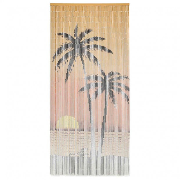 Insect Door Curtain Bamboo 90x200 Cm