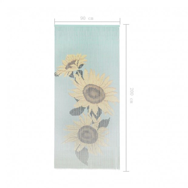 Insect Door Curtain Bamboo 90x200 Cm Image 6