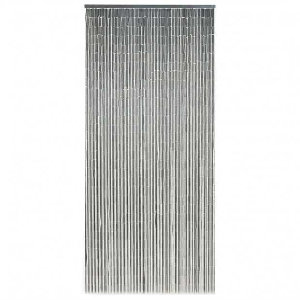 Insect Door Curtain Bamboo 90x200 Cm Dark Grey