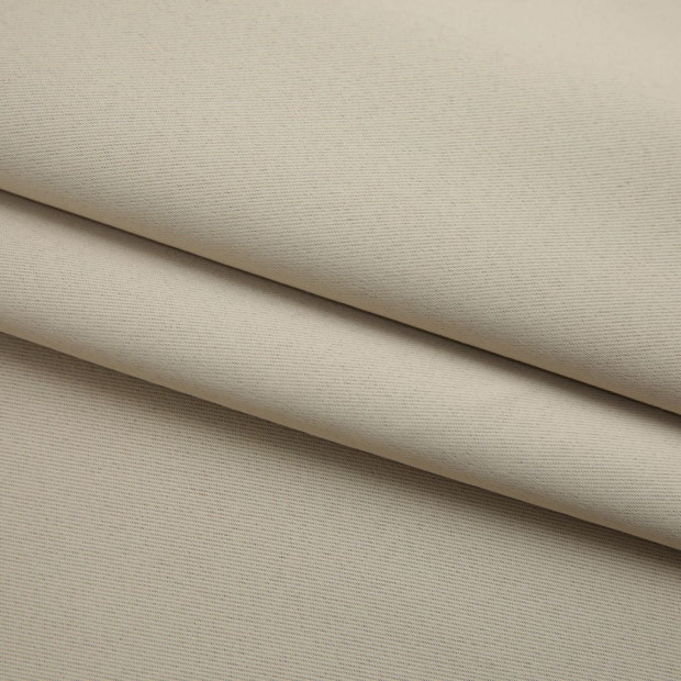 Blockout Curtain With Hooks Beige 290x245 Cm Image 3