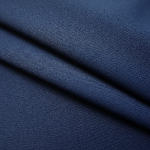 Blockout Curtains With Hooks 2 Pcs Blue 140x245 Cm Image 3