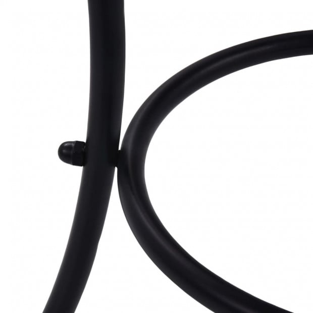 Mosaic Bistro Table Black And White 60 Cm Ceramic Image 6
