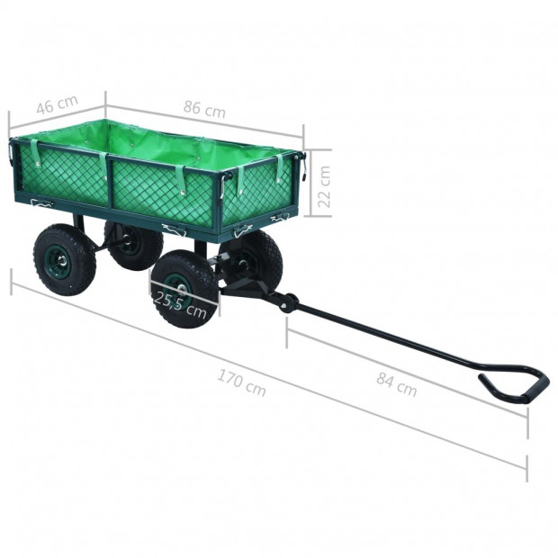 Garden Hand Trolley Green 250 Kg Image 5