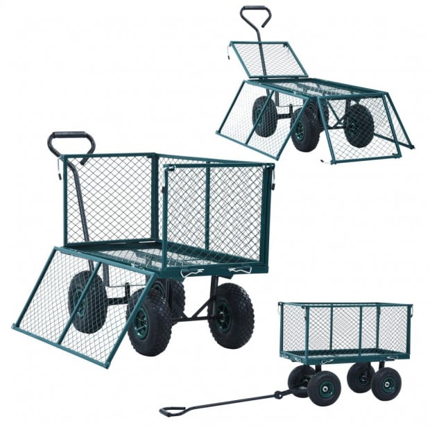 Garden Hand Trolley Green 350 Kg Image 4
