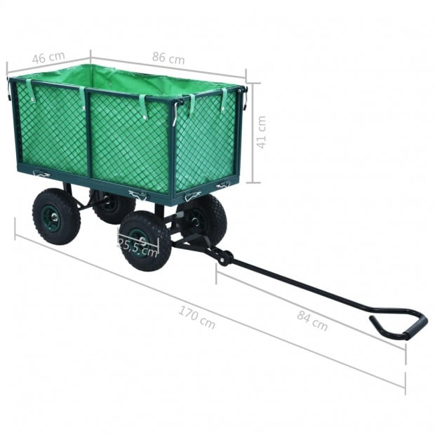 Garden Hand Trolley Green 350 Kg Image 5