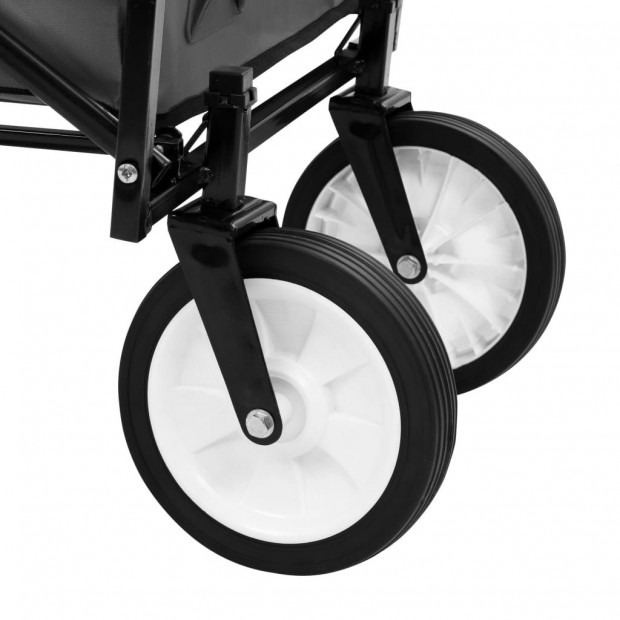 Folding Hand Trolley Steel Grey Image 7