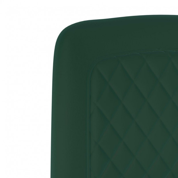 Dining Chairs 2 Pcs Green Velvet Image 6