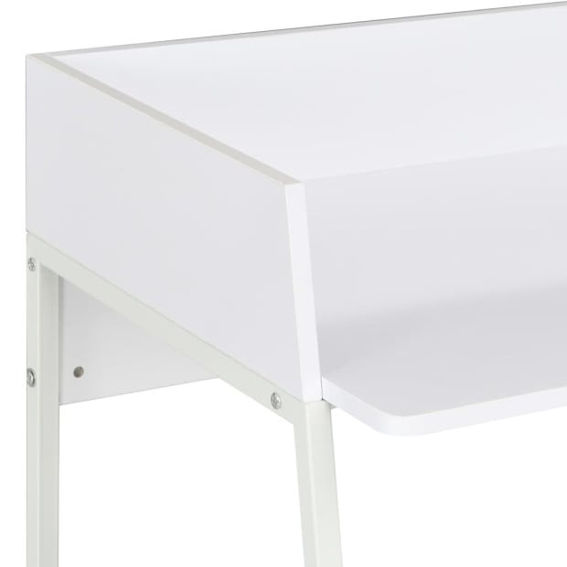 Desk White 90x60x88 Cm Image 5