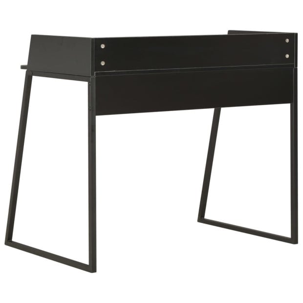 Desk Black 90x60x88 Cm Image 4