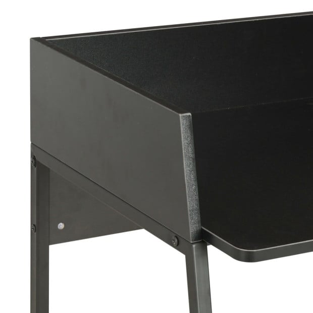 Desk Black 90x60x88 Cm Image 5