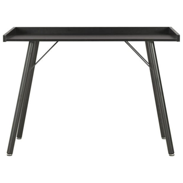Desk Black 90x50x79 Cm Image 2