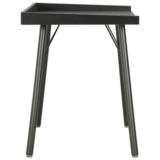 Desk Black 90x50x79 Cm Image 3
