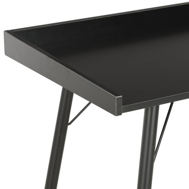 Desk Black 90x50x79 Cm Image 4
