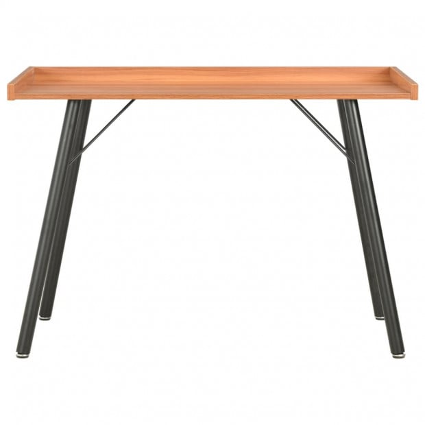 Desk Brown 90x50x79 Cm Image 2