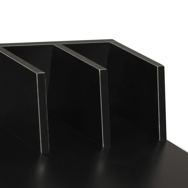 Desk Black 80x50x84 Cm Image 5