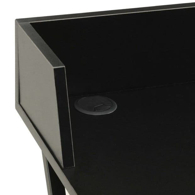 Desk Black 80x50x84 Cm Image 6