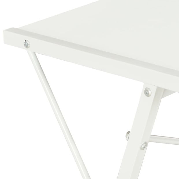 Desk With Shelf White 116x50x93 Cm Image 6