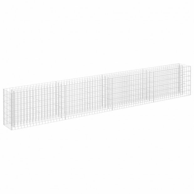 Gabion Raised Bed Galvanised Steel 360x30x60cm Image 2