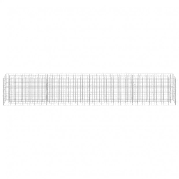 Gabion Raised Bed Galvanised Steel 360x30x60cm Image 4