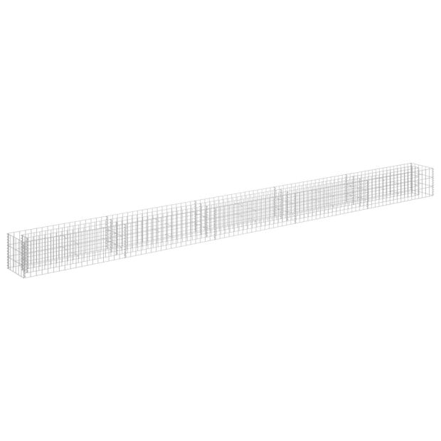 Gabion Raised Bed Galvanised Steel 450x30x30 Cm Image 2
