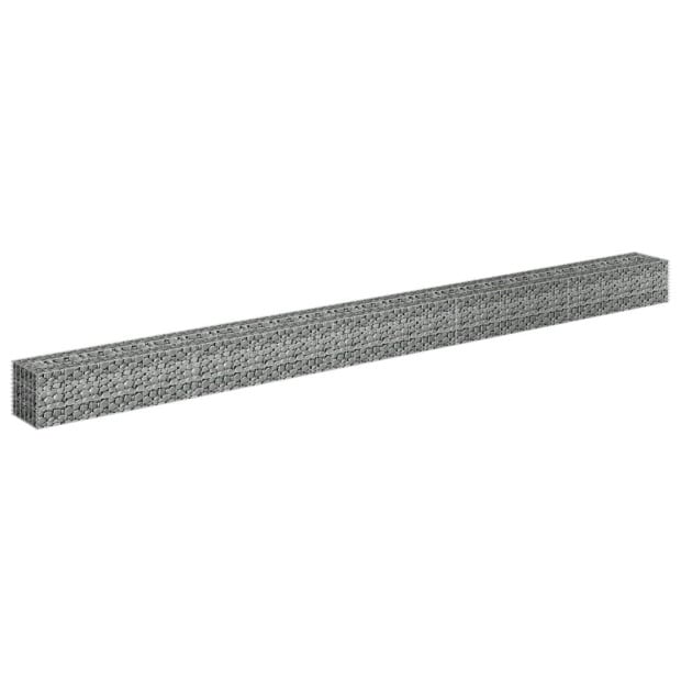 Gabion Raised Bed Galvanised Steel 450x30x30 Cm Image 3
