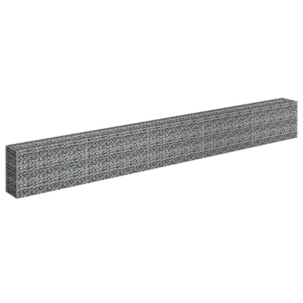 Gabion Raised Bed Galvanised Steel 450x30x60 Cm Image 3