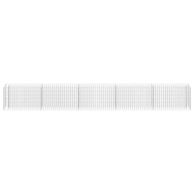 Gabion Raised Bed Galvanised Steel 450x30x60 Cm Image 4