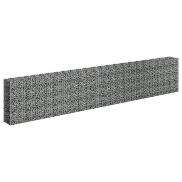 Gabion Raised Bed Galvanised Steel 450x30x90 Cm Image 3