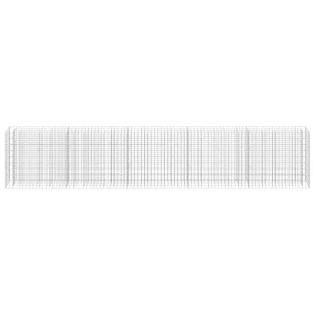 Gabion Raised Bed Galvanised Steel 450x30x90 Cm Image 4
