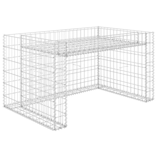 Lawn Mower Garage With Raised Bed 110x80x60 Cm Steel Wire Image 2
