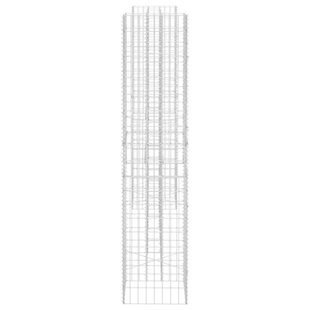 H-shaped Gabion Planter Steel Wire 260x40x200 Cm Image 4