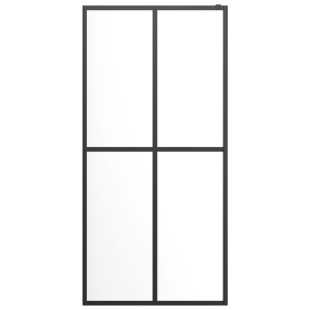 Walk-in Shower Screen Tempered Glass 90x195 Cm Image 4
