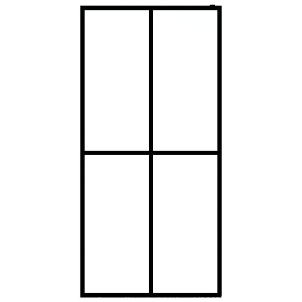 Walk-in Shower Screen Tempered Glass 118x190 Cm Image 3