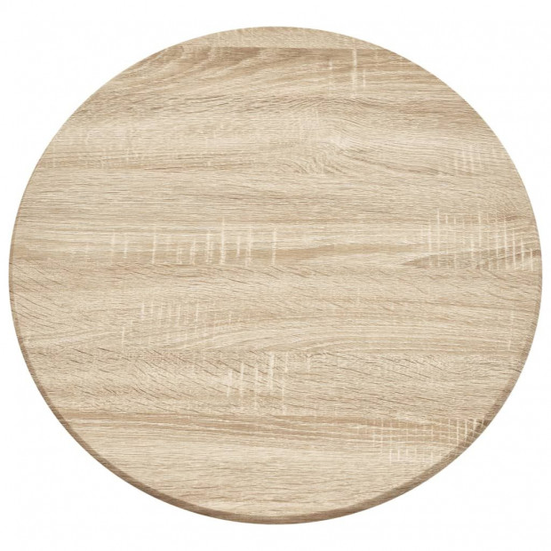 Bar Table Oak 60x107.5 Cm Mdf Image 2
