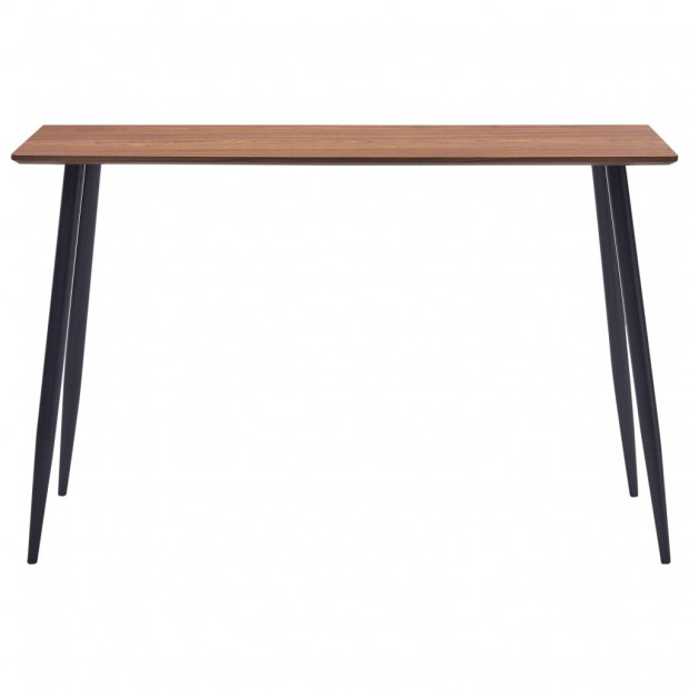 Dining Table Brown 120x60x75 Cm Image 2