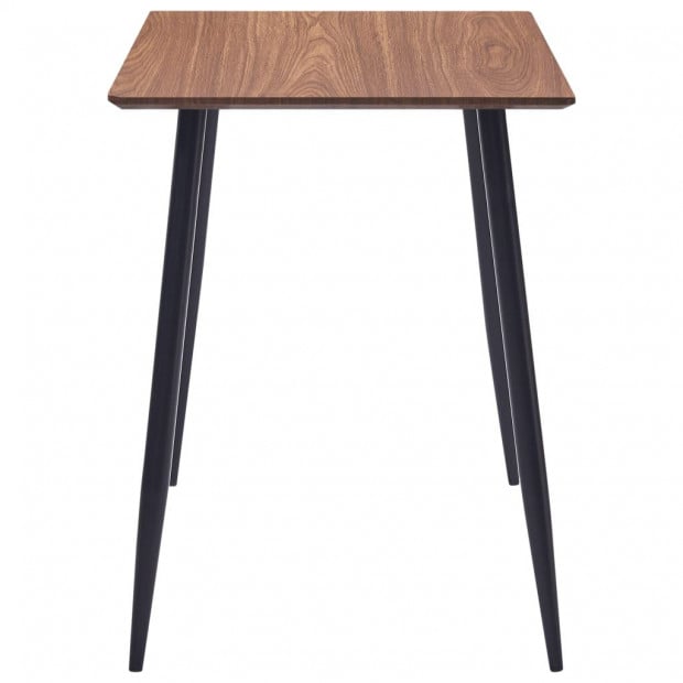 Dining Table Brown 120x60x75 Cm Image 3