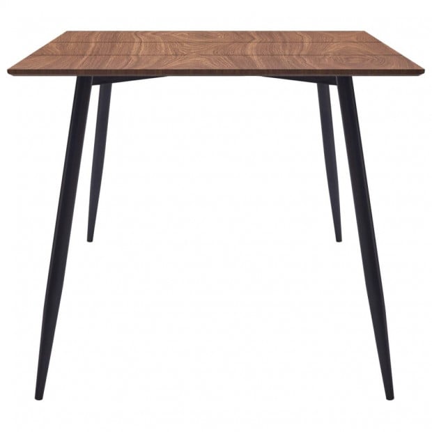 Dining Table Brown 180x90x75 Cm Mdf Image 3