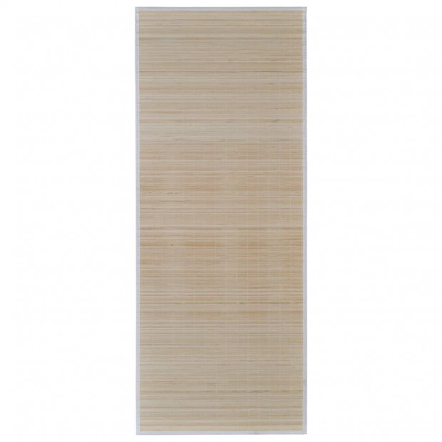 Rectangular Natural Bamboo Rugs 2 Pcs 120x180 Cm Image 3