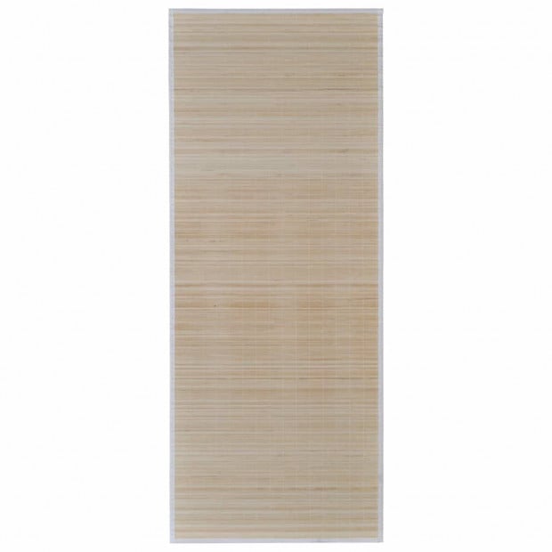 Rectangular Natural Bamboo Rugs 4 Pcs 120x180 Cm Image 3