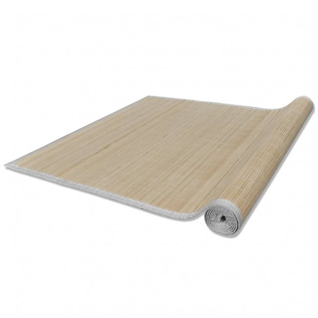 Rectangular Natural Bamboo Rugs 4 Pcs 120x180 Cm Image 4