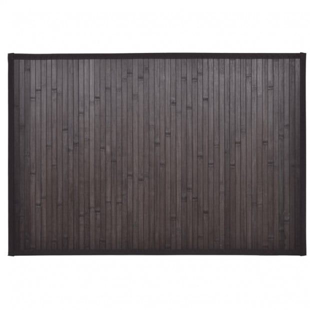 Bamboo Bath Mats 2 Pcs 60x90 Cm Dark Brown Image 4