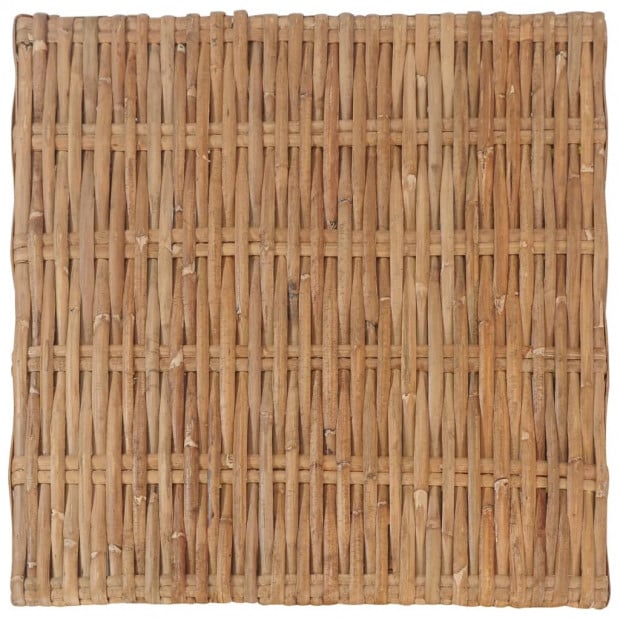 Footrest With Cushion Natural Rattan Image 6