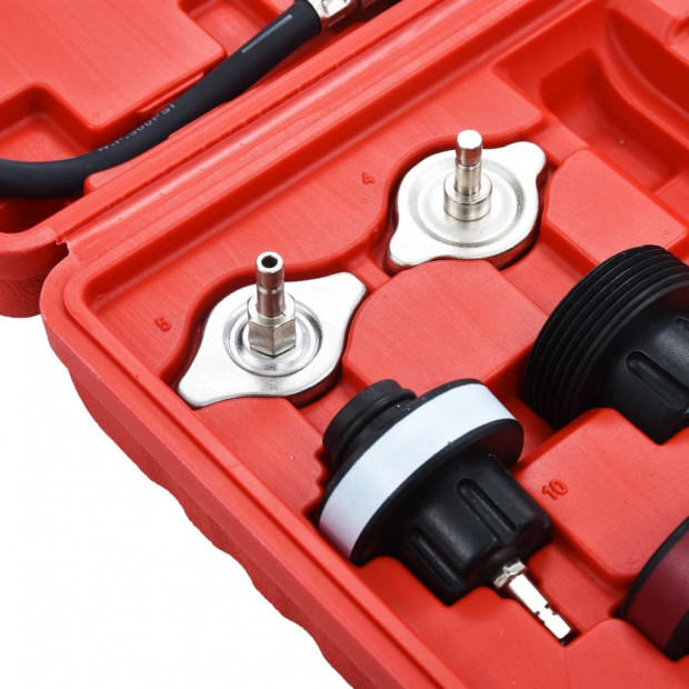 14 Piece Cooling System & Radiator Cap Pressure Tester Image 6
