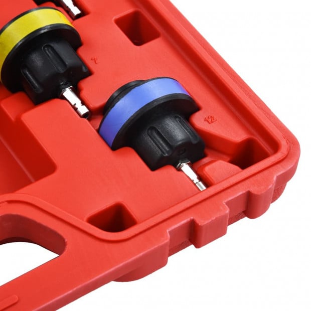 14 Piece Cooling System & Radiator Cap Pressure Tester Image 7
