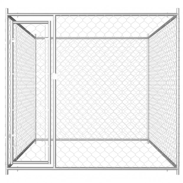 Outdoor Dog Kennel 193x193x185 Cm Image 2