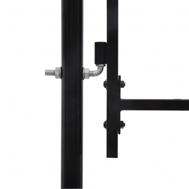 Double Door Fence Gate With Spear Top 400x175 Cm Image 3