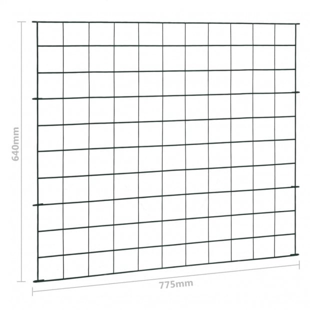 Pond Fence Set 77.5x64 Cm Green Image 7