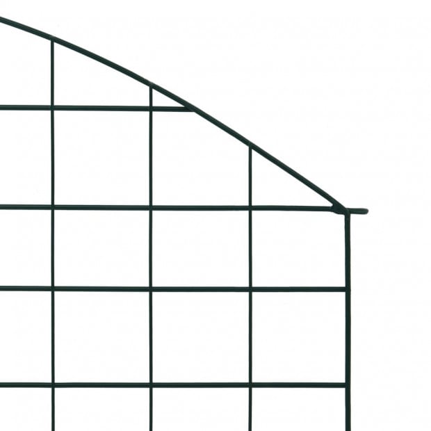 Arched Pond Fence Set 77.5x78.5cm Green Image 4