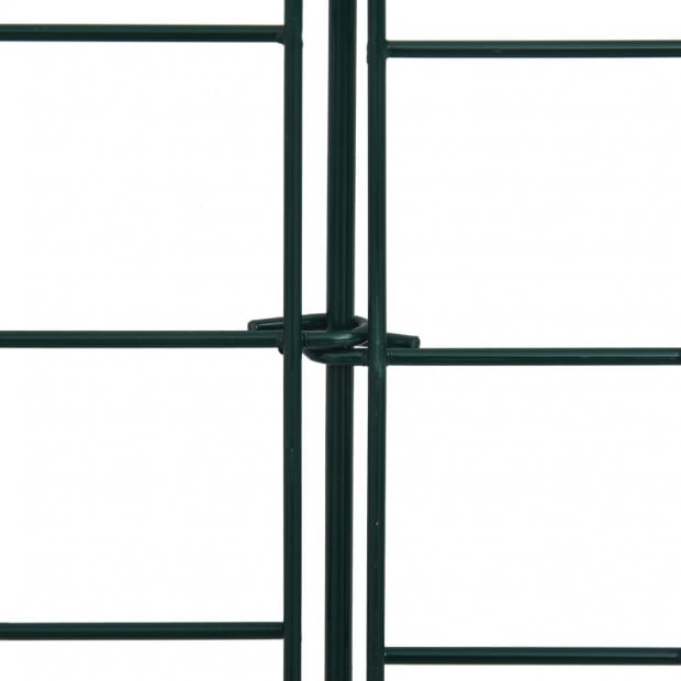Arched Pond Fence Set 77.5x78.5cm Green Image 5