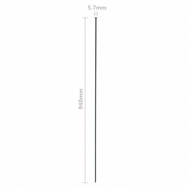 Arched Pond Fence Set 77.5x78.5cm Green Image 8